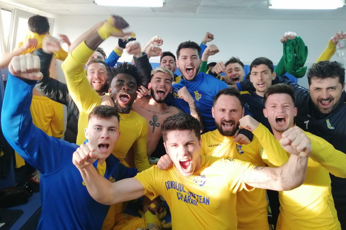 Victorie cu 2-1 pentru Dunărea Călărași în deplasarea de la Recolta Gh. Doja