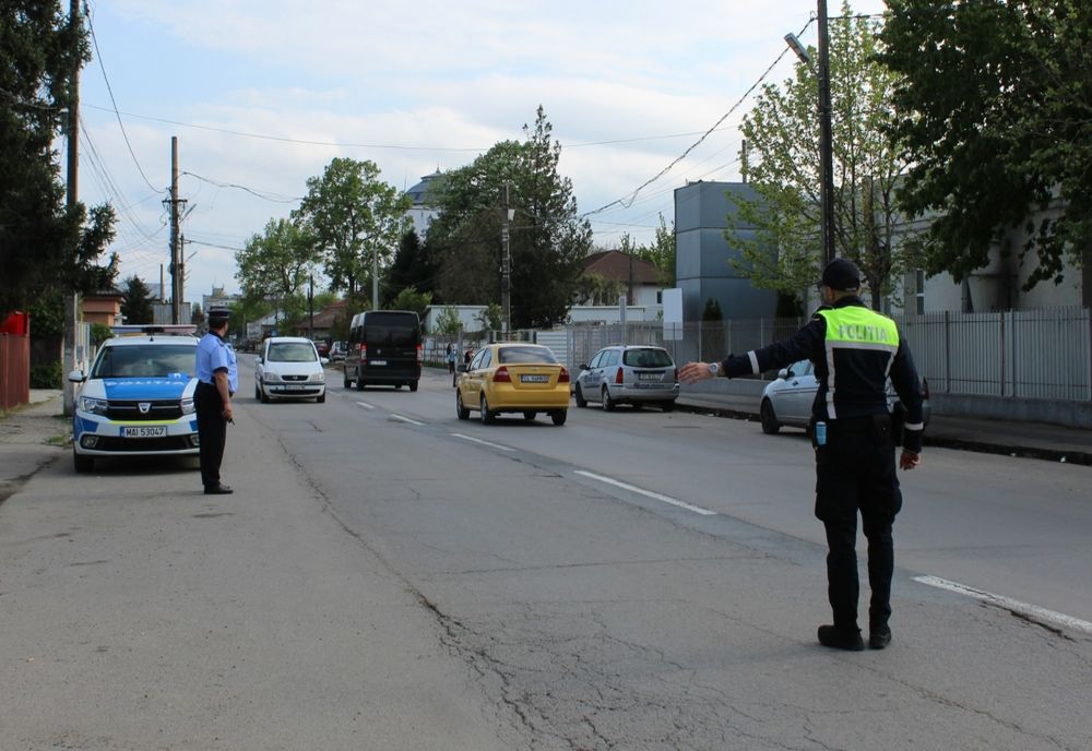 Razie blitz în Oltenița. Amenzi pe bandă rulantă