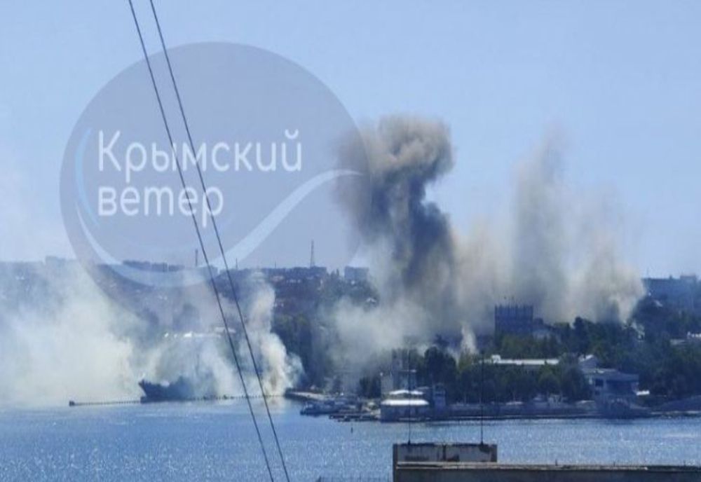 Ucraina a lovit și a distrus sediul Statului Major al Flotei Ruse de la Marea Neagră - VIDEO