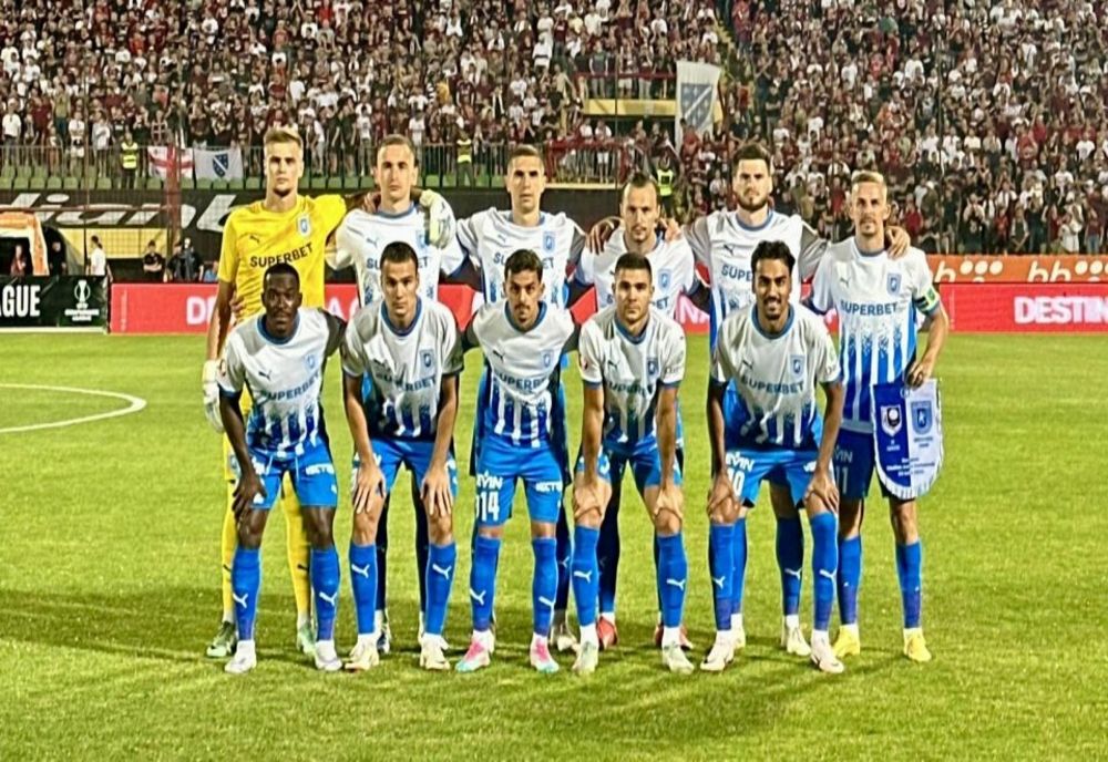 CONFERENCE LEAGUE: UNIVERSITATEA CRAIOVA, ÎNVINSĂ CU 1-2, ÎN DEPLASARE, DE FK SARAJEVO
