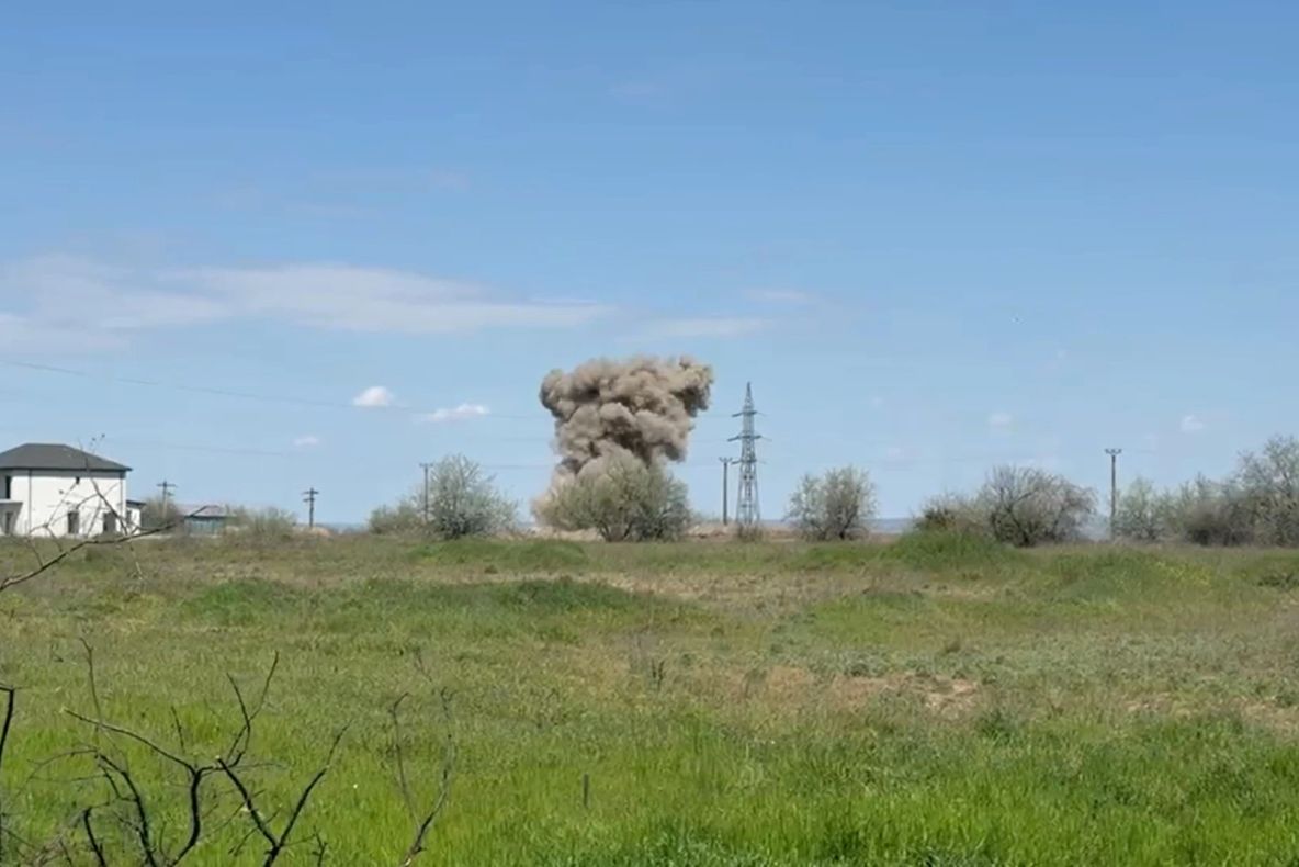 Explozii lângă România: drone rusești lovesc Ismailul, F-16 ridicate de urgență