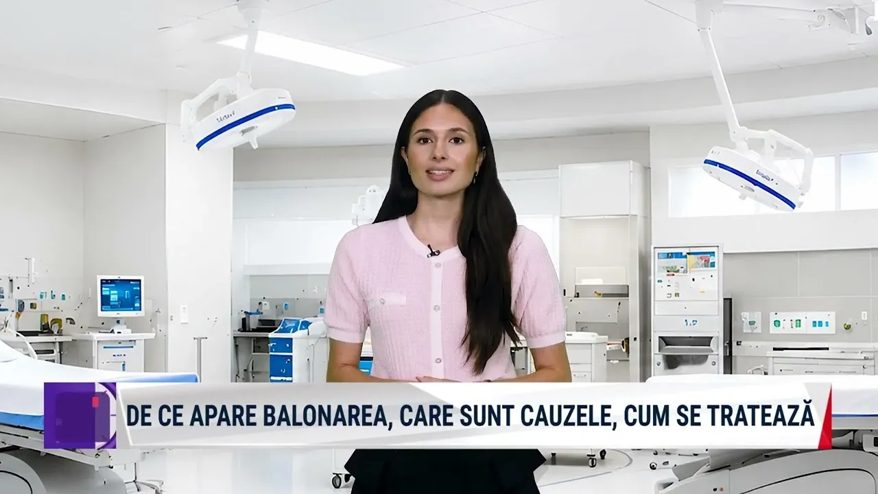 Realitatea Medicală cu Nicole Păcuraru: De ce ai senzația de balonare?