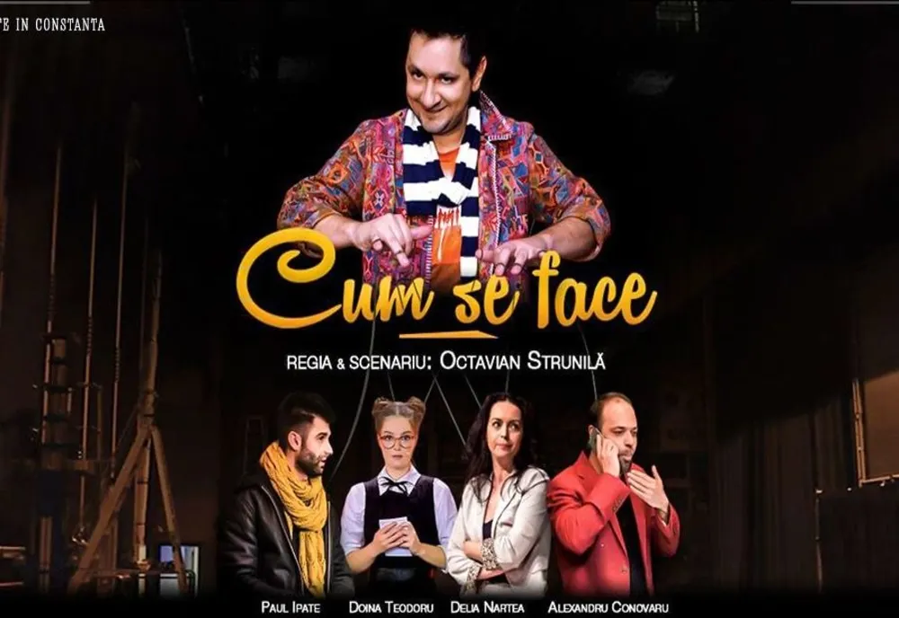 Comedia „Cum se face”, joi, pe scena Sălii de Cultură Barbu Știrbei din Călărași