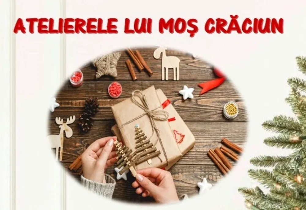 Bibilioteca Județeană Călărași deschide Atelierele Crăciunului