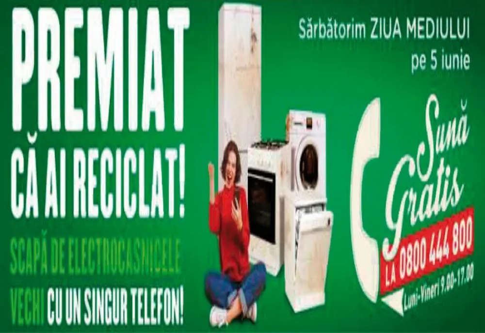 Campanie de colectare a deșeurilor electrice. Tombolă cu premii