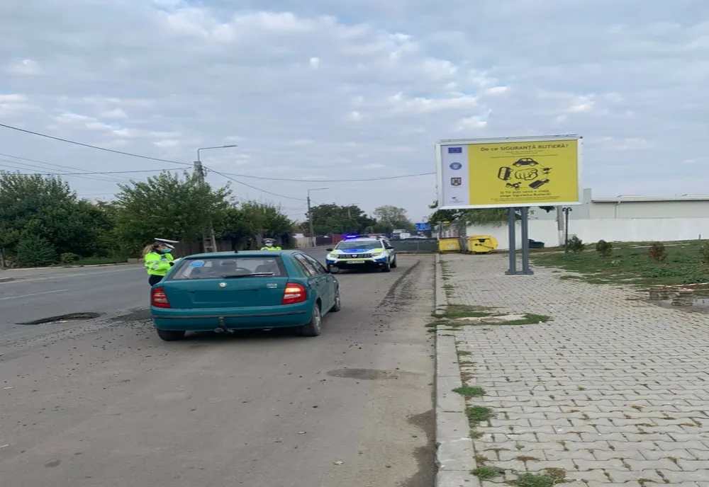 Polițiștii în campanie. „DE CE SIGURANȚA RUTIERĂ?”