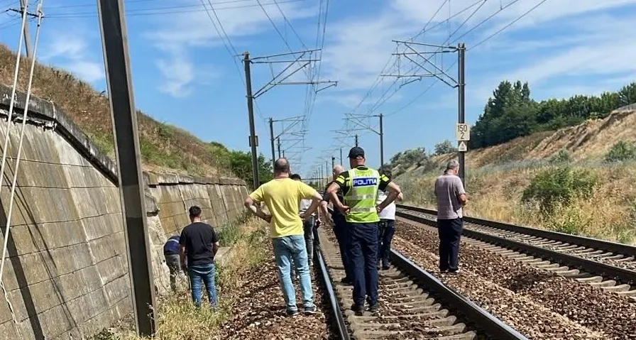 Copil lovit mortal de tren (Realitatea Ialomiteana)