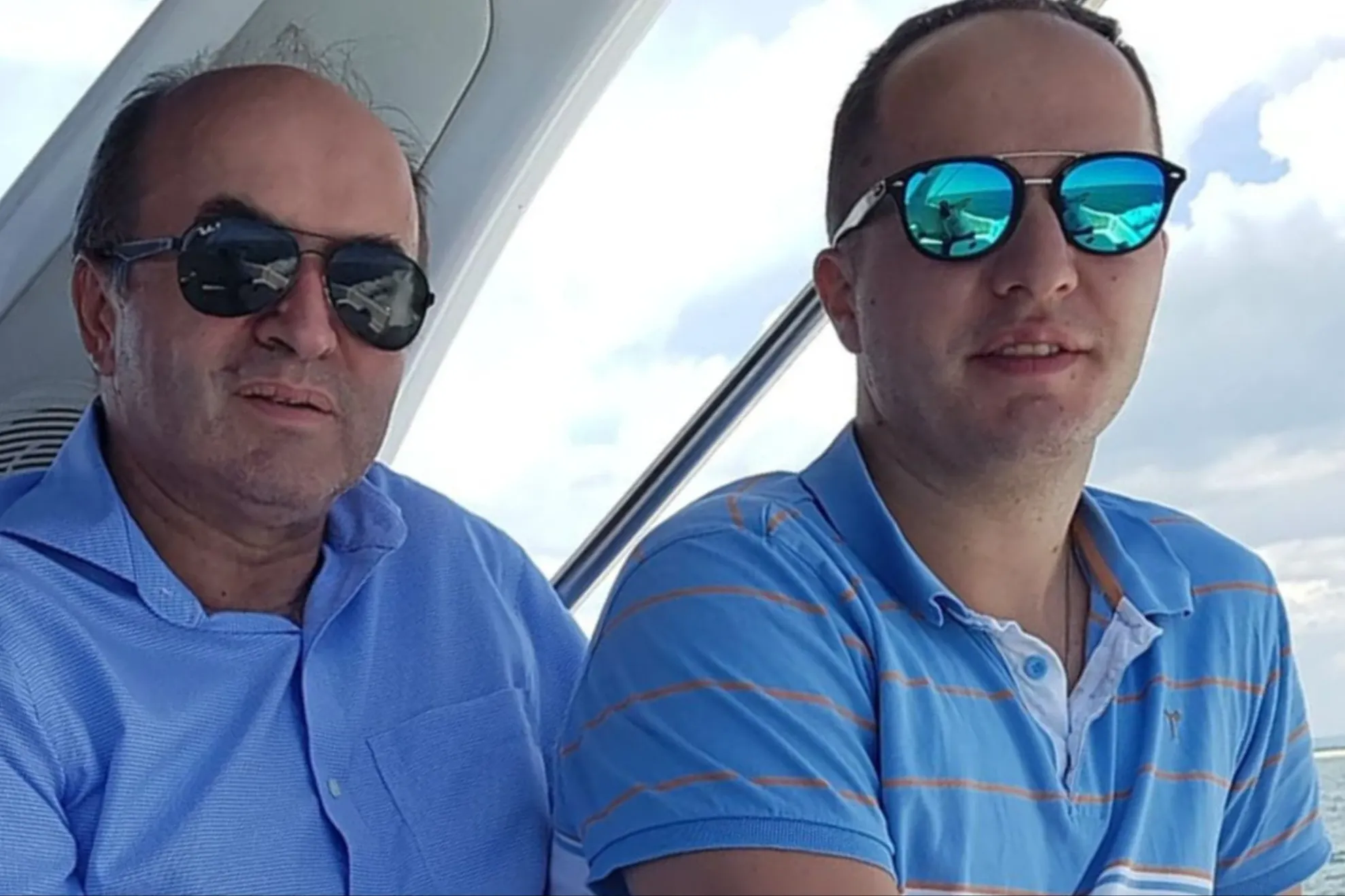 Tudorel Toader și fiul său, Alexandru  FOTO: Arhivă personală