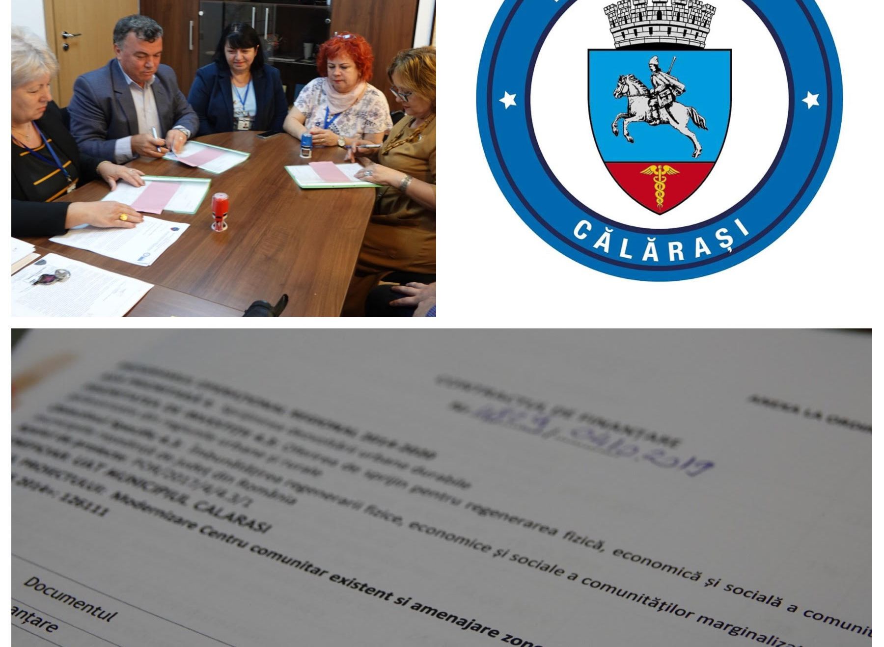 semnare contract oborul nou