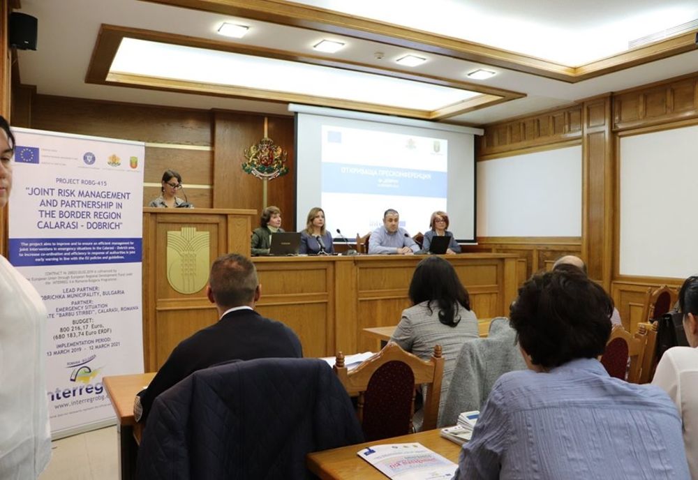 Proiect de parteneriat între Călărași și Dobrich (Bulgaria) pentru gestionarea comună a situațiilor de urgență