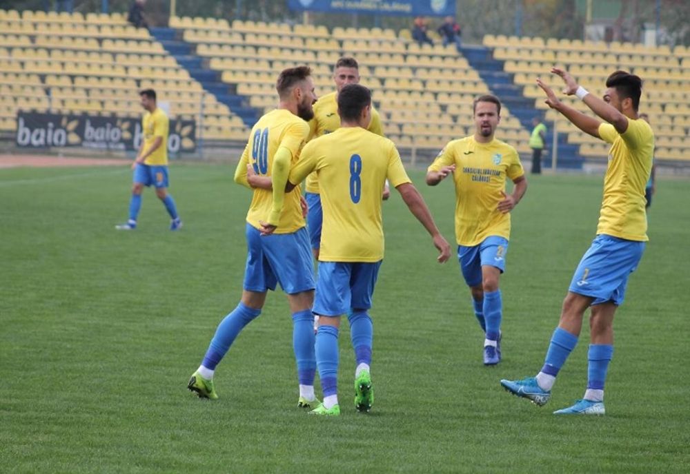 Dunărea Călărași își mai adaugă 3 puncte în cont, după victoria cu Viitorul Pandurii