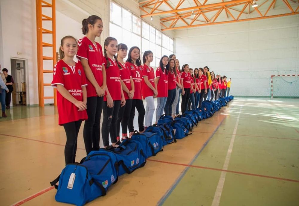 Consiliul Județean Călărași a achiziționat echipament pentru CS Danubius Călărași