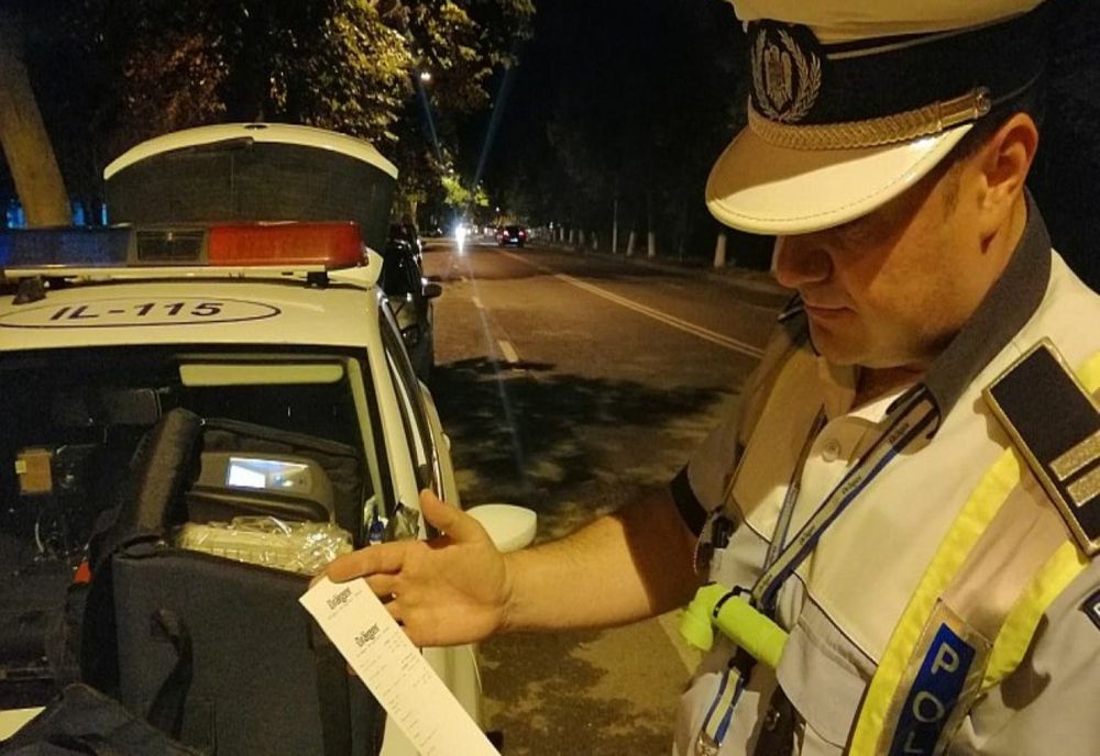 Tânăr prins de polițiști sub efectul substanțelor psihoactive la volan