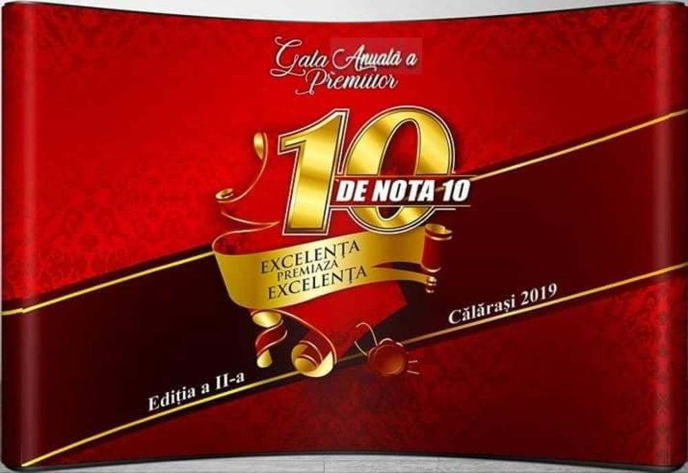 Elevii merituoși din Călărași vor fi premiați în cadrul Galei Anualei „10 de Nota 10”