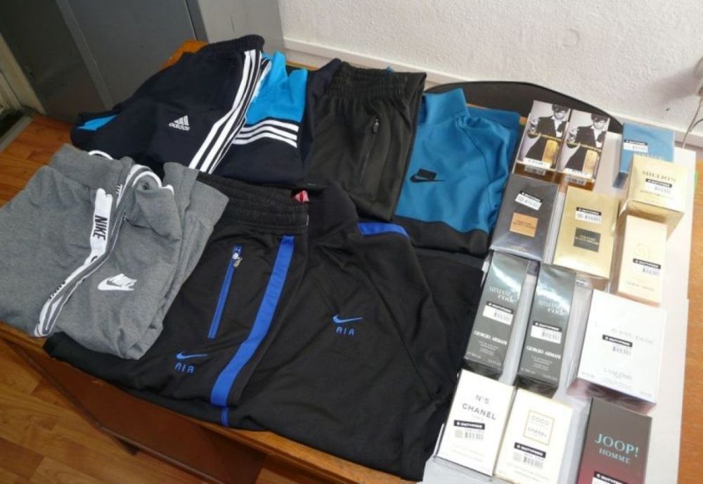 Mai multe produse „de firmă”, confiscate de jandarmii călărășeni