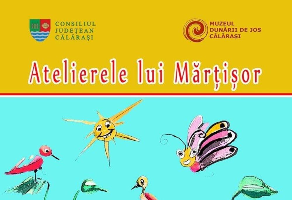 Ateliere de confecționat mărțișoare la Muzeul Dunării de Jos Călărași