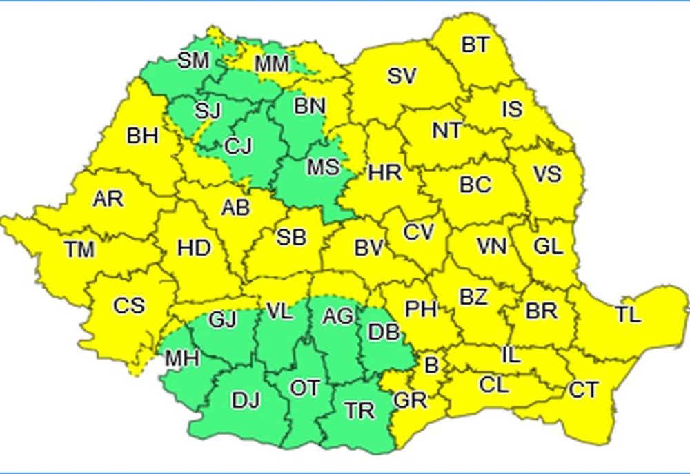 Atenție! Meteorologii avertizează că vin ninsori, inclusiv în zona Munteniei!