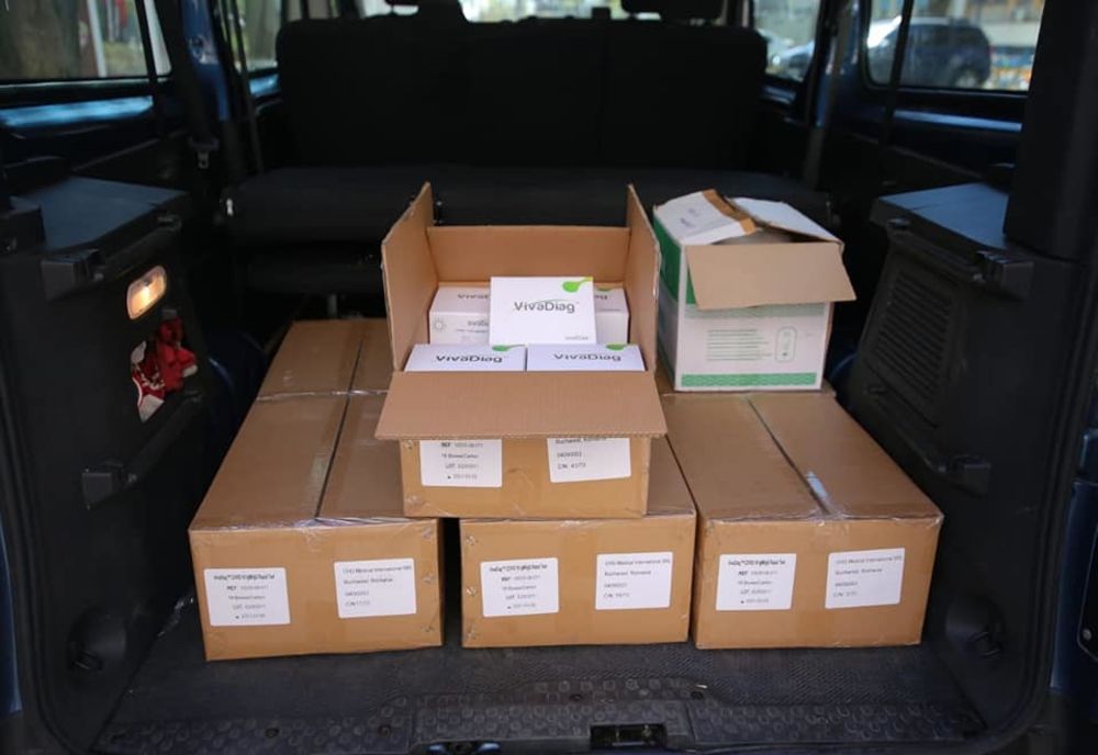 5000 de teste rapide de diagnosticare COVID 19 au ajuns la Călărași