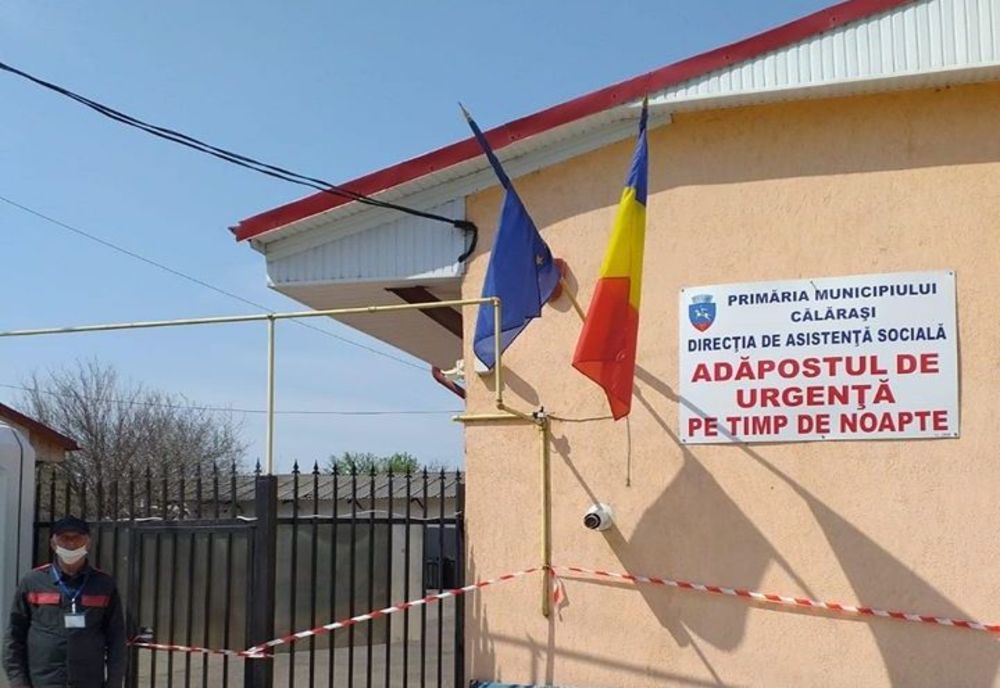 Personalul Adăpostului de noapte din Călărași a intrat în izolare la locul de muncă