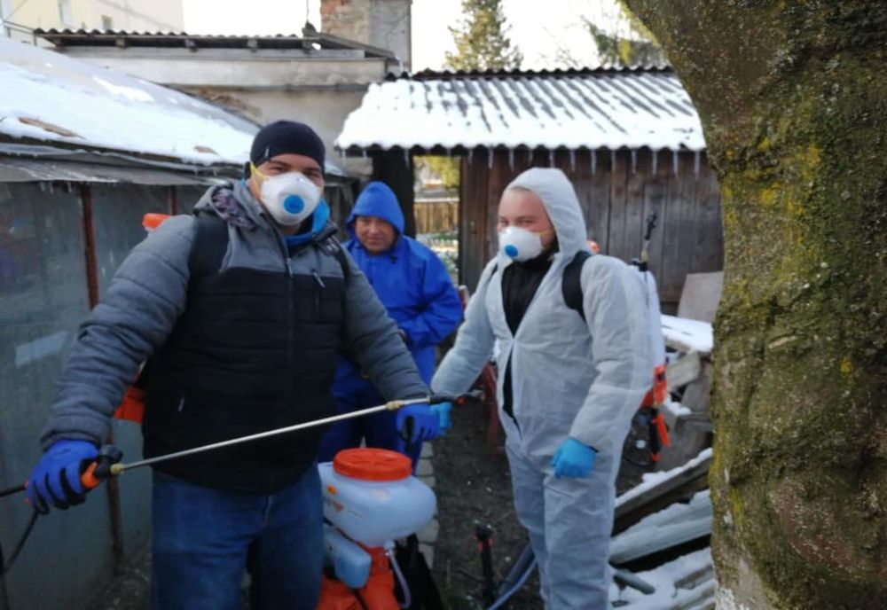 Primăria Călărași va dezinfecta toate scările de bloc