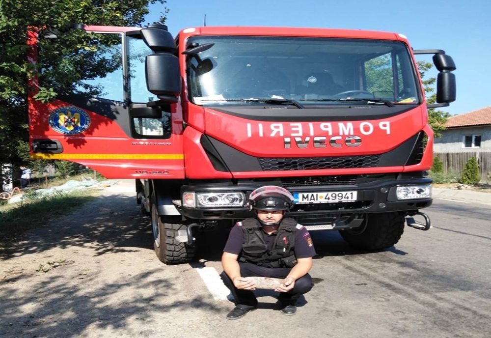 Proiectil neexplodat depistat în Borcea, în timpul unor lucrări