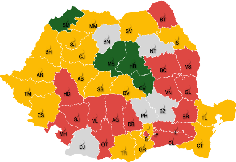 Alegeri locale 2020. ACCESEAZĂ noua hartă politică a României