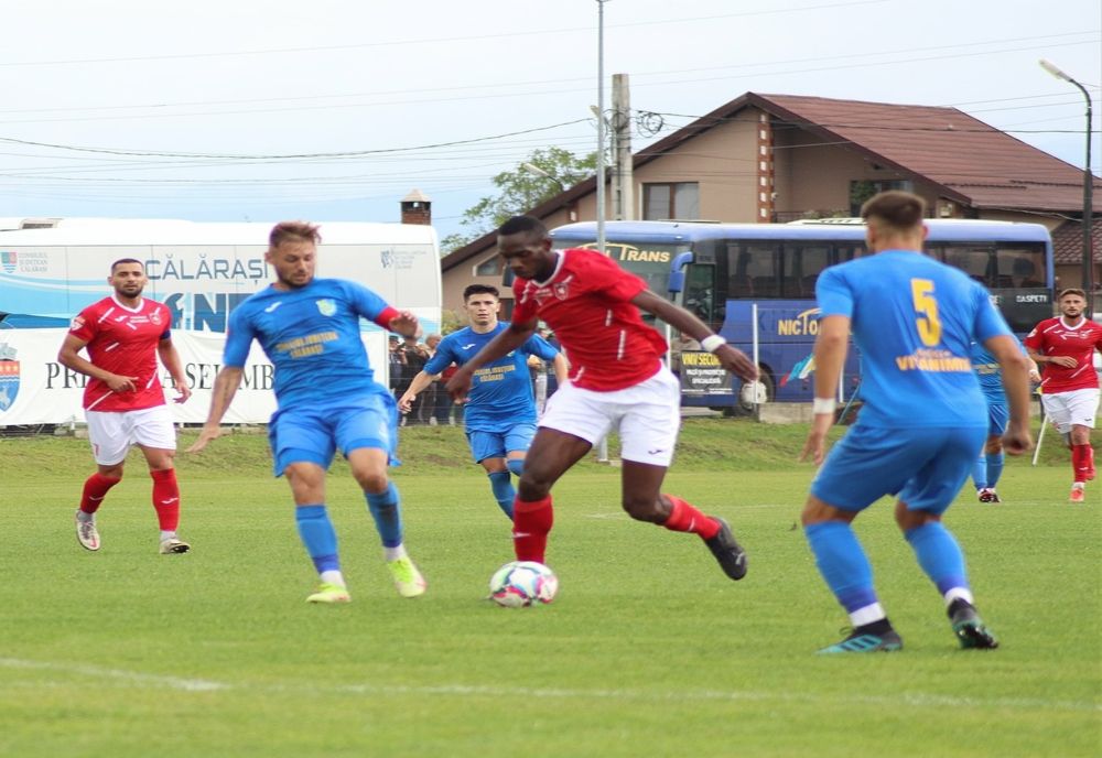 Dunărea Călărași pierde la limită meciul cu CSC Șelimbăr