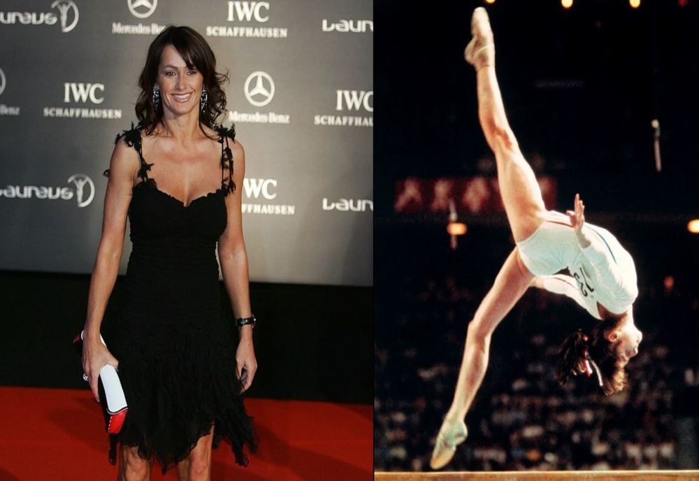 Nadia Comăneci, decorată de preşedintele Klaus Iohannis