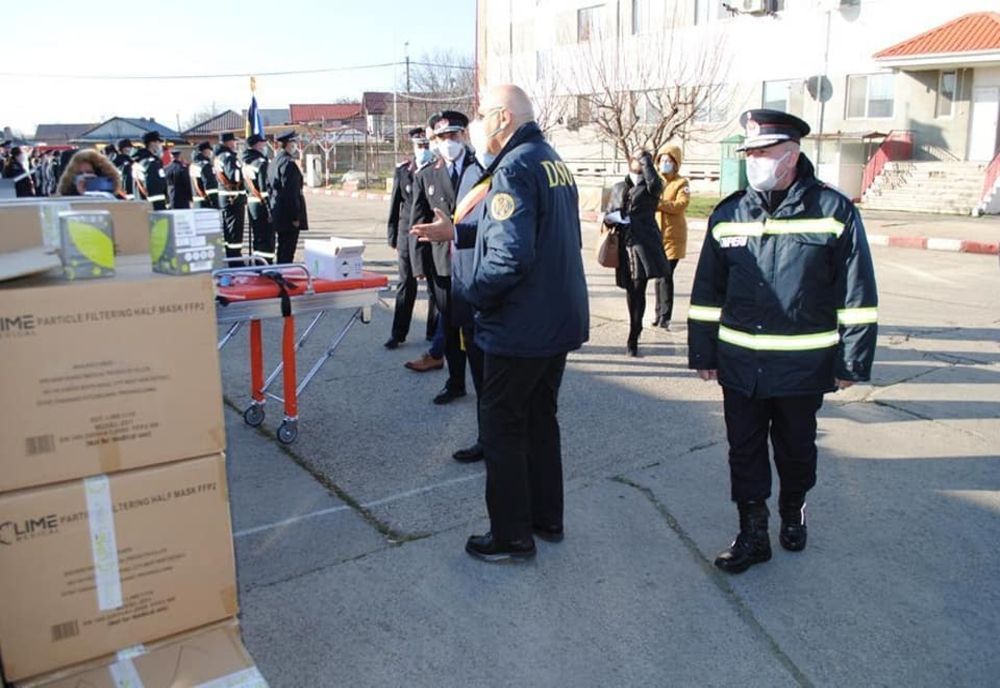 Echipamente medicale pentru ISU „Barbu Ştirbei” al judeţului Călăraşi