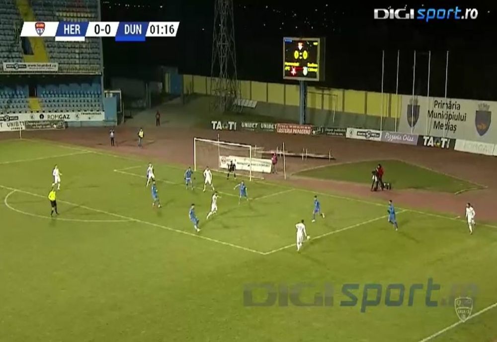 FC Hermannstadt, scor de tenis cu Dunărea Călărași VIDEO