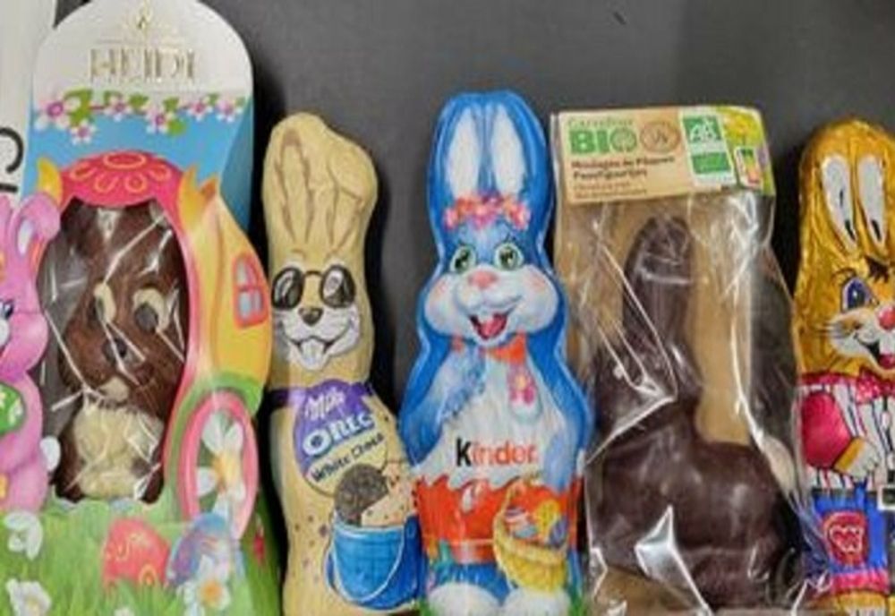 Avertisment al Asociației Pro Consumatori: 12 lingurițe de zahăr într-un iepuraș de ciocolată și dulciuri cu hidroxid de sodiu (soda caustică)!