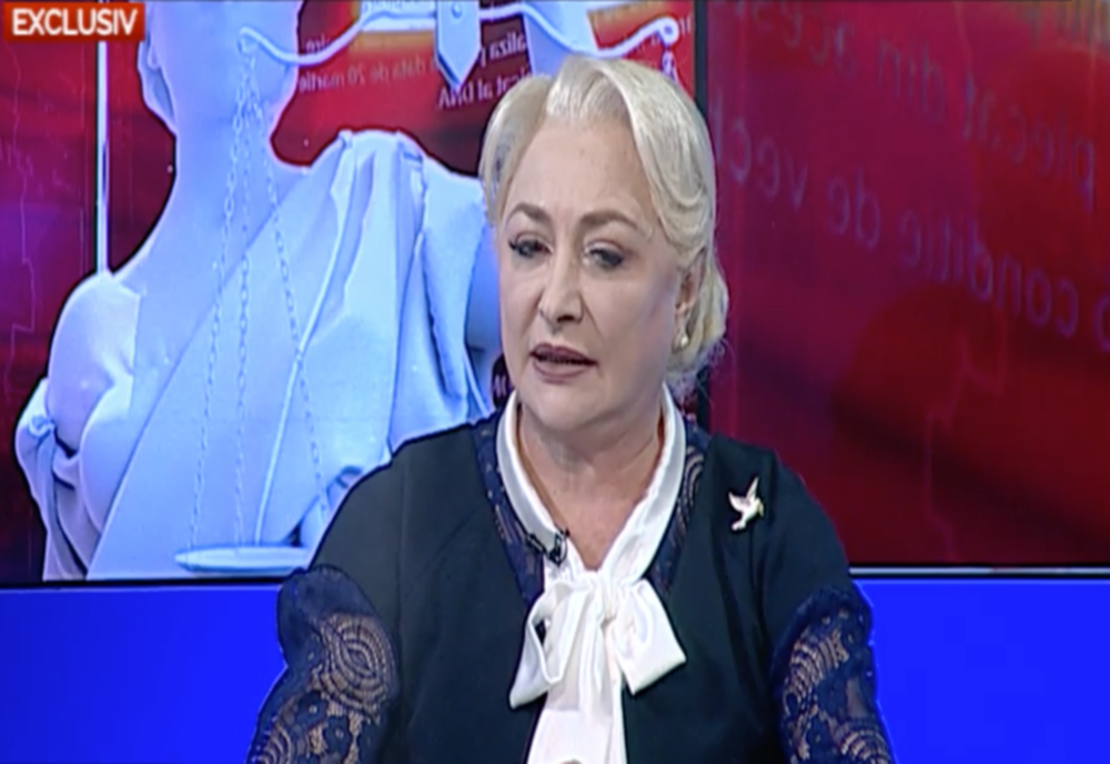 Viorica Dăncilă la "Legile Puterii": N-am trădat pe nimeni, dar eu am fost trădată din PSD