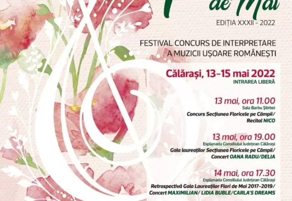 Program Festival “FLORI DE MAI”
