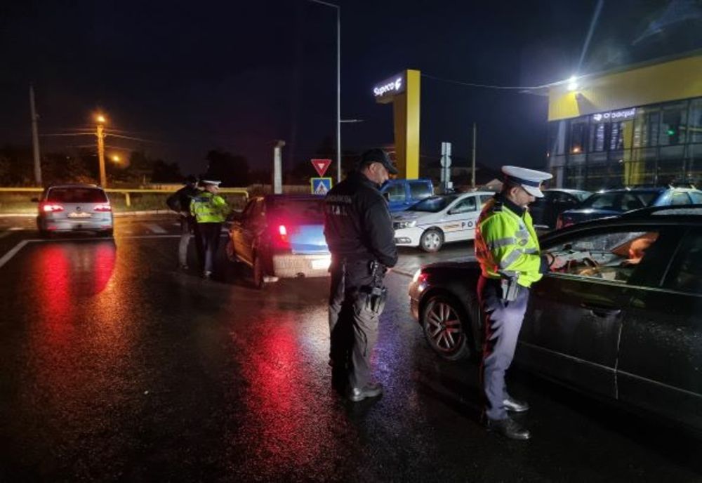 FOTO Polițiștii au testat 153 de șoferi ca să descopere dacă au consumat droguri sau alcool