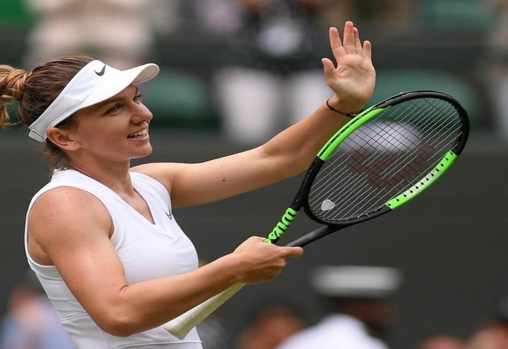 Simona Halep s-a întors cu victorie la Wimbledon