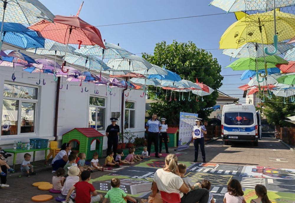 Educație rutieră pentru copii la Grădinița Aricel