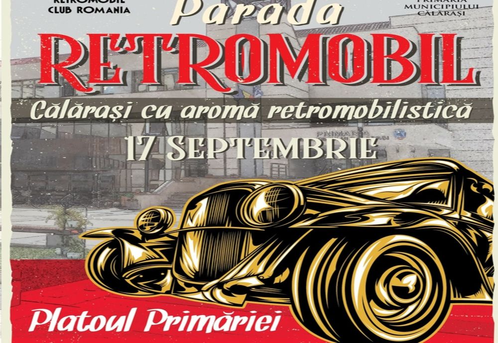 VIDEO Călărașiul cu aromă retromobilistică