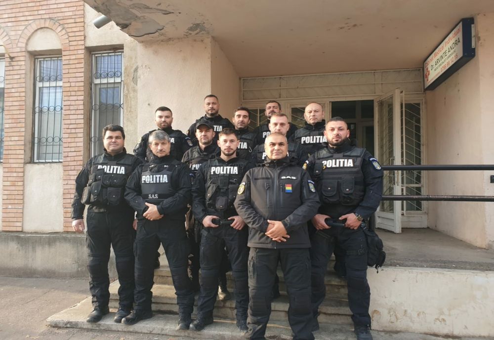 Demers pentru salvarea de vieţi omeneşti, polițiștii SAS la datorie
