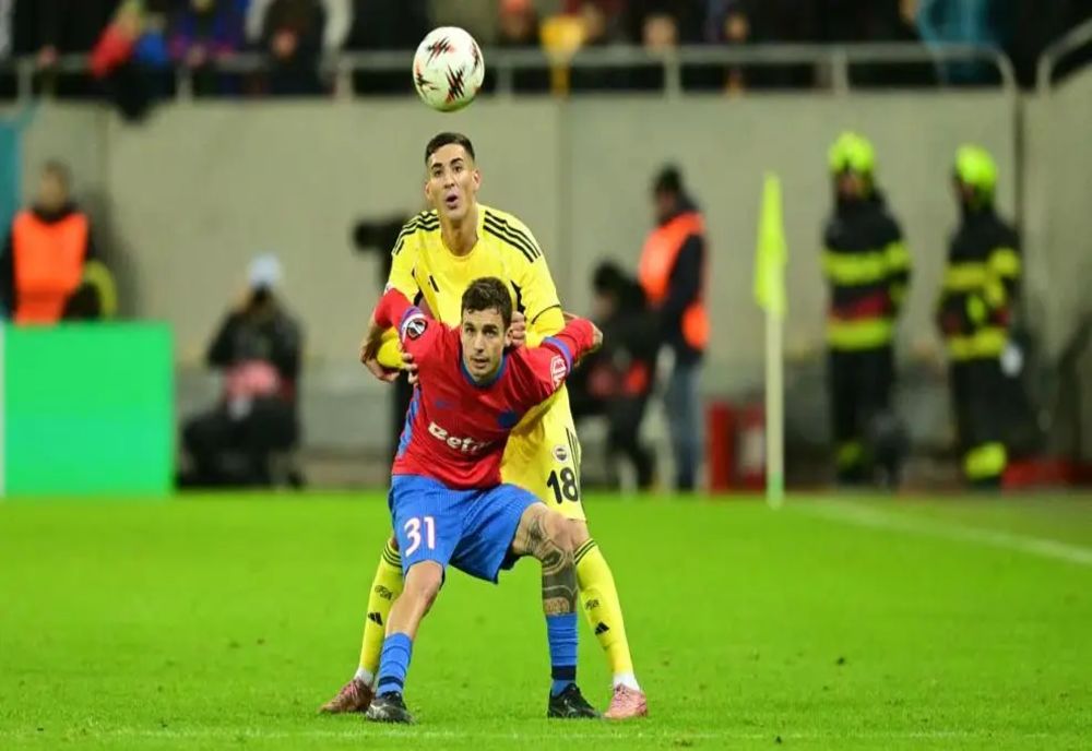 FCSB părăsește Europa League, după 1-1 acasă cu Fenerbahce