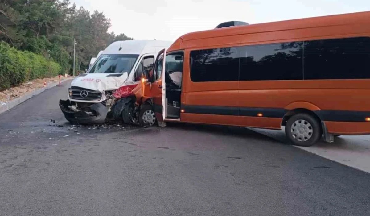 Accident rutier în Antalya