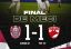 Dinamo rămâne fără victorie în play-off, după 1-1, de Paște, pe terenul lui CFR Cluj