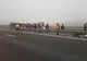 Video | Circulație blocată pe A 2, la Cernavodă, în urma unui grav accident de circulație