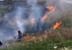 Incendiu de vegetație în comuna Șoldanu