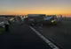 Accident pe autostradă. S-au ciocnit două microbuze