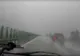 Circulație în condiții de ploaie torențială pe Autostrada Soarelui