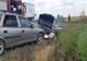 Două autoturisme s-au ciocnit astăzi la Drajna