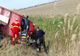 FOTO Accident grav pe DJ 201 A. Autoutilitară răsturnată