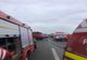 Accident grav pe DN3. Două persoane rănite